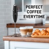 image:imageZulay Kitchen Executive Series Milk Frother Wand  Upgraded amp Improved Stand  Ideal Coffee Gift  Coffee Frother Handheld Foam Maker For Lattes  Electric Milk Frother Handheld For CappuccinoQuartz Obsidian