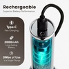 image:imageZulay Kitchen Executive Series Milk Frother Wand  Upgraded amp Improved Stand  Ideal Coffee Gift  Coffee Frother Handheld Foam Maker For Lattes  Electric Milk Frother Handheld For CappuccinoLux Alpha Black