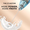 image:imageZulay Kitchen Executive Series Milk Frother Wand  Upgraded amp Improved Stand  Ideal Coffee Gift  Coffee Frother Handheld Foam Maker For Lattes  Electric Milk Frother Handheld For CappuccinoCelestial Waters