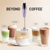 image:imageZulay Kitchen Executive Series Milk Frother Wand  Upgraded amp Improved Stand  Ideal Coffee Gift  Coffee Frother Handheld Foam Maker For Lattes  Electric Milk Frother Handheld For CappuccinoUniverse