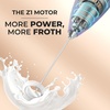 image:imageZulay Kitchen Executive Series Milk Frother Wand  Upgraded amp Improved Stand  Ideal Coffee Gift  Coffee Frother Handheld Foam Maker For Lattes  Electric Milk Frother Handheld For CappuccinoCloud Cosmos