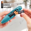 image:imageZulay Kitchen Executive Series Milk Frother Wand  Upgraded amp Improved Stand  Ideal Coffee Gift  Coffee Frother Handheld Foam Maker For Lattes  Electric Milk Frother Handheld For CappuccinoCrystal Harbor