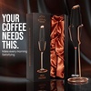image:imageZulay Kitchen Executive Series Milk Frother Wand  Upgraded amp Improved Stand  Ideal Coffee Gift  Coffee Frother Handheld Foam Maker For Lattes  Electric Milk Frother Handheld For CappuccinoGift Box Black  Copper