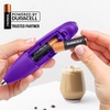 image:imageZulay Kitchen Executive Series Milk Frother Wand  Upgraded amp Improved Stand  Ideal Coffee Gift  Coffee Frother Handheld Foam Maker For Lattes  Electric Milk Frother Handheld For CappuccinoRegal Purple
