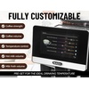 image:imageZulay Kitchen Magia Clasica Automatic Espresso Machine with BuiltIn Grinder Touch Panel Coffee Maker Steam Wand Milk Frother Adjustable Strength SelfCleaning Black amp Copper 13 x 177 x 94Silver