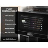 image:imageZulay Kitchen Magia Clasica Automatic Espresso Machine with BuiltIn Grinder Touch Panel Coffee Maker Steam Wand Milk Frother Adjustable Strength SelfCleaning Black amp Copper 13 x 177 x 94Black