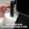 image:imageZulay Kitchen Magia Clasica Automatic Espresso Machine with BuiltIn Grinder Touch Panel Coffee Maker Steam Wand Milk Frother Adjustable Strength SelfCleaning Black amp Copper 13 x 177 x 94Black