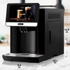 image:imageZulay Kitchen Magia Clasica Automatic Espresso Machine with BuiltIn Grinder Touch Panel Coffee Maker Steam Wand Milk Frother Adjustable Strength SelfCleaning Black amp Copper 13 x 177 x 94Silver