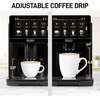 image:imageZulay Kitchen Magia Clasica Automatic Espresso Machine with BuiltIn Grinder Touch Panel Coffee Maker Steam Wand Milk Frother Adjustable Strength SelfCleaning Black amp Copper 13 x 177 x 94Black