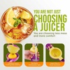 image:imageZulay Kitchen Metal 2in1 Lemon Squeezer  Sturdy Max Extraction Hand Juicer Lemon Squeezer Gets Every Last Drop  Easy to Clean Manual Citrus Juicer  EasyUse Lemon Juicer Squeezer  RedYellowPurple  Yellow