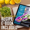 image:imageZulay Kitchen Metal 2in1 Lemon Squeezer  Sturdy Max Extraction Hand Juicer Lemon Squeezer Gets Every Last Drop  Easy to Clean Manual Citrus Juicer  EasyUse Lemon Juicer Squeezer  RedYellowPurple  Yellow