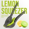 image:imageZulay Kitchen Metal 2in1 Lemon Squeezer  Sturdy Max Extraction Hand Juicer Lemon Squeezer Gets Every Last Drop  Easy to Clean Manual Citrus Juicer  EasyUse Lemon Juicer Squeezer  RedYellowGray and Lime Punch