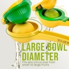 image:imageZulay Kitchen Metal 2in1 Lemon Squeezer  Sturdy Max Extraction Hand Juicer Lemon Squeezer Gets Every Last Drop  Easy to Clean Manual Citrus Juicer  EasyUse Lemon Juicer Squeezer  RedYellowYellow and Green