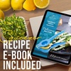 image:imageZulay Kitchen Metal 2in1 Lemon Squeezer  Sturdy Max Extraction Hand Juicer Lemon Squeezer Gets Every Last Drop  Easy to Clean Manual Citrus Juicer  EasyUse Lemon Juicer Squeezer  RedYellowBlue  Yellow