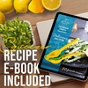 image:imageZulay Kitchen Metal 2in1 Lemon Squeezer  Sturdy Max Extraction Hand Juicer Lemon Squeezer Gets Every Last Drop  Easy to Clean Manual Citrus Juicer  EasyUse Lemon Juicer Squeezer  RedYellowRed  Yellow