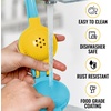 image:imageZulay Kitchen Metal 2in1 Lemon Squeezer  Sturdy Max Extraction Hand Juicer Lemon Squeezer Gets Every Last Drop  Easy to Clean Manual Citrus Juicer  EasyUse Lemon Juicer Squeezer  RedYellowCool Blue and Yellow