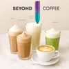 image:imageZulay Kitchen Powerful Milk Frother Wand  Handheld Stainless Steel  Battery Operated Drink Mixer for Coffee Lattes Cappuccino Matcha  Froth Mate Frother Gift  Midnight BlackOmbre Purple teal