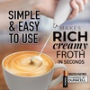 image:imageZulay Kitchen Powerful Milk Frother Wand  Handheld Stainless Steel  Battery Operated Drink Mixer for Coffee Lattes Cappuccino Matcha  Froth Mate Frother Gift  Midnight BlackWhite
