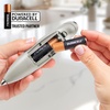 image:imageZulay Kitchen Powerful Milk Frother Wand  Handheld Stainless Steel  Battery Operated Drink Mixer for Coffee Lattes Cappuccino Matcha  Froth Mate Frother Gift  Absolute BlackTitan Gray