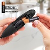 image:imageZulay Kitchen Powerful Milk Frother Wand  Handheld Stainless Steel  Battery Operated Drink Mixer for Coffee Lattes Cappuccino Matcha  Froth Mate Frother Gift  Midnight BlackGraphite Black