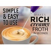 image:imageZulay Kitchen Powerful Milk Frother Wand  Handheld Stainless Steel  Battery Operated Drink Mixer for Coffee Lattes Cappuccino Matcha  Froth Mate Frother Gift  Midnight BlackLush Purple