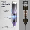 image:imageZulay Kitchen Powerful Milk Frother Wand  Handheld Stainless Steel  Battery Operated Drink Mixer for Coffee Lattes Cappuccino Matcha  Froth Mate Frother Gift  Midnight BlackBig Bang Galaxy