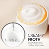 image:imageZulay Kitchen Powerful Milk Frother Wand  Handheld Stainless Steel  Battery Operated Drink Mixer for Coffee Lattes Cappuccino Matcha  Froth Mate Frother Gift  Midnight BlackBasic Purple