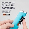 image:imageZulay Kitchen Powerful Milk Frother Wand  Handheld Stainless Steel  Battery Operated Drink Mixer for Coffee Lattes Cappuccino Matcha  Froth Mate Frother Gift  Absolute BlackBlue Teal