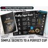 image:imageZulay Kitchen Powerful Milk Frother Wand  Handheld Stainless Steel  Battery Operated Drink Mixer for Coffee Lattes Cappuccino Matcha  Froth Mate Frother Gift  Midnight BlackFusion Black