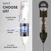image:imageZulay Kitchen Powerful Milk Frother Wand  Handheld Stainless Steel  Battery Operated Drink Mixer for Coffee Lattes Cappuccino Matcha  Froth Mate Frother Gift  Absolute BlackFrench Marble