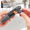 image:imageZulay Kitchen Powerful Milk Frother Wand  Handheld Stainless Steel  Battery Operated Drink Mixer for Coffee Lattes Cappuccino Matcha  Froth Mate Frother Gift  Absolute BlackQuantum Gray