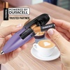 image:imageZulay Kitchen Powerful Milk Frother Wand  Handheld Stainless Steel  Battery Operated Drink Mixer for Coffee Lattes Cappuccino Matcha  Froth Mate Frother Gift  Midnight BlackMystic Galaxy