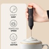 image:imageZulay Kitchen Powerful Milk Frother Wand  Handheld Stainless Steel  Battery Operated Drink Mixer for Coffee Lattes Cappuccino Matcha  Froth Mate Frother Gift  Midnight BlackFancy Copper Black
