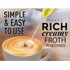image:imageZulay Kitchen Powerful Milk Frother Wand  Handheld Stainless Steel  Battery Operated Drink Mixer for Coffee Lattes Cappuccino Matcha  Froth Mate Frother Gift  Absolute BlackLemon Lime