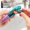 image:imageZulay Kitchen Powerful Milk Frother Wand  Handheld Stainless Steel  Battery Operated Drink Mixer for Coffee Lattes Cappuccino Matcha  Froth Mate Frother Gift  Absolute BlackFade Teal