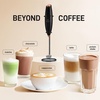 image:imageZulay Kitchen Powerful Milk Frother Wand With Duracell Batteries  Ultra Fast Handheld Drink Mixer  Electric Whisk Foam Maker for Coffee Lattes Cappuccino amp Matcha  Triple Whisk  Orchid LilacVoid  Copper