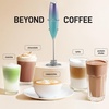 image:imageZulay Kitchen Powerful Milk Frother Wand With Duracell Batteries  Ultra Fast Handheld Drink Mixer  Electric Whisk Foam Maker for Coffee Lattes Cappuccino amp Matcha  Triple Whisk  Orchid LilacLunar Aurora