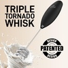 image:imageZulay Kitchen Powerful Milk Frother Wand With Duracell Batteries  Ultra Fast Handheld Drink Mixer  Electric Whisk Foam Maker for Coffee Lattes Cappuccino amp Matcha  Triple Whisk  Orchid LilacMidnight Elite