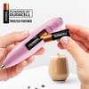 image:imageZulay Kitchen Powerful Milk Frother Wand With Duracell Batteries  Ultra Fast Handheld Drink Mixer  Electric Whisk Foam Maker for Coffee Lattes Cappuccino amp Matcha  Triple Whisk  Orchid LilacMint Candy