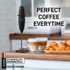 image:imageZulay Kitchen Powerful Milk Frother Wand With Duracell Batteries  Ultra Fast Handheld Drink Mixer  Electric Whisk Foam Maker for Coffee Lattes Cappuccino amp Matcha  Triple Whisk  Orchid LilacUltimate Black