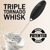 image:imageZulay Kitchen Powerful Milk Frother Wand With Duracell Batteries  Ultra Fast Handheld Drink Mixer  Electric Whisk Foam Maker for Coffee Lattes Cappuccino amp Matcha  Triple Whisk  Orchid LilacApex Black