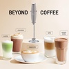 image:imageZulay Kitchen Powerful Milk Frother Wand With Duracell Batteries  Ultra Fast Handheld Drink Mixer  Electric Whisk Foam Maker for Coffee Lattes Cappuccino amp Matcha  Triple Whisk  Orchid LilacAll Must Go Slate Stone