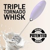 image:imageZulay Kitchen Powerful Milk Frother Wand With Duracell Batteries  Ultra Fast Handheld Drink Mixer  Electric Whisk Foam Maker for Coffee Lattes Cappuccino amp Matcha  Triple Whisk  Orchid LilacOrchid Lilac