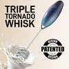 image:imageZulay Kitchen Powerful Milk Frother Wand With Duracell Batteries  Ultra Fast Handheld Drink Mixer  Electric Whisk Foam Maker for Coffee Lattes Cappuccino amp Matcha  Triple Whisk  Orchid LilacOcean Depth