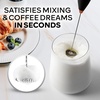 image:imageZulay Kitchen Powerful Milk Frother Wand With Duracell Batteries  Ultra Fast Handheld Drink Mixer  Electric Whisk Foam Maker for Coffee Lattes Cappuccino amp Matcha  Triple Whisk  Orchid LilacBlackforge Copper