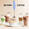 image:imageZulay Kitchen Powerful Milk Frother Wand With Duracell Batteries  Ultra Fast Handheld Drink Mixer  Electric Whisk Foam Maker for Coffee Lattes Cappuccino amp Matcha  Triple Whisk  Orchid LilacNiche Lavender