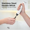 image:imageZulay Kitchen Powerful Milk Frother Wand With Duracell Batteries  Ultra Fast Handheld Drink Mixer  Electric Whisk Foam Maker for Coffee Lattes Cappuccino amp Matcha  Triple Whisk  Orchid LilacLux White
