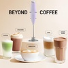 image:imageZulay Kitchen Powerful Milk Frother Wand With Duracell Batteries  Ultra Fast Handheld Drink Mixer  Electric Whisk Foam Maker for Coffee Lattes Cappuccino amp Matcha  Triple Whisk  Orchid LilacOrchid Lilac