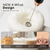 image:imageZulay Kitchen Powerful Milk Frother Wand With Duracell Batteries  Ultra Fast Handheld Drink Mixer  Electric Whisk Foam Maker for Coffee Lattes Cappuccino amp Matcha  Triple Whisk  Orchid LilacLux Alpha Copper