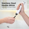 image:imageZulay Kitchen Powerful Milk Frother Wand With Duracell Batteries  Ultra Fast Handheld Drink Mixer  Electric Whisk Foam Maker for Coffee Lattes Cappuccino amp Matcha  Triple Whisk  Orchid LilacLux Quartz